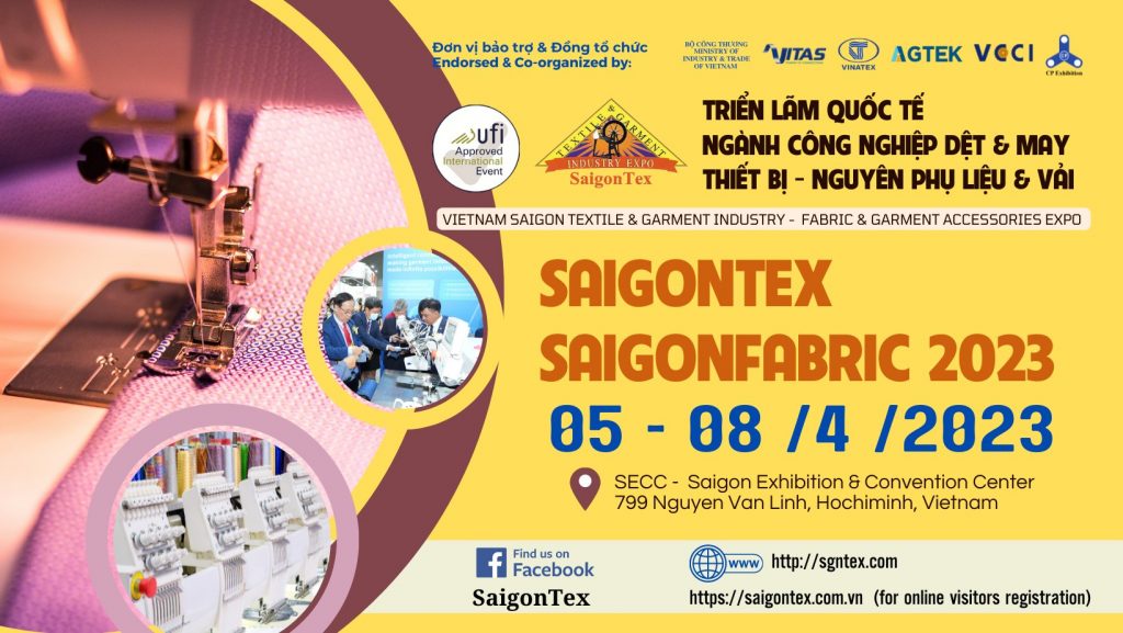 GuangYe Knitting Sẽ Tham Gia Saigontex 2023, Chào Mừng